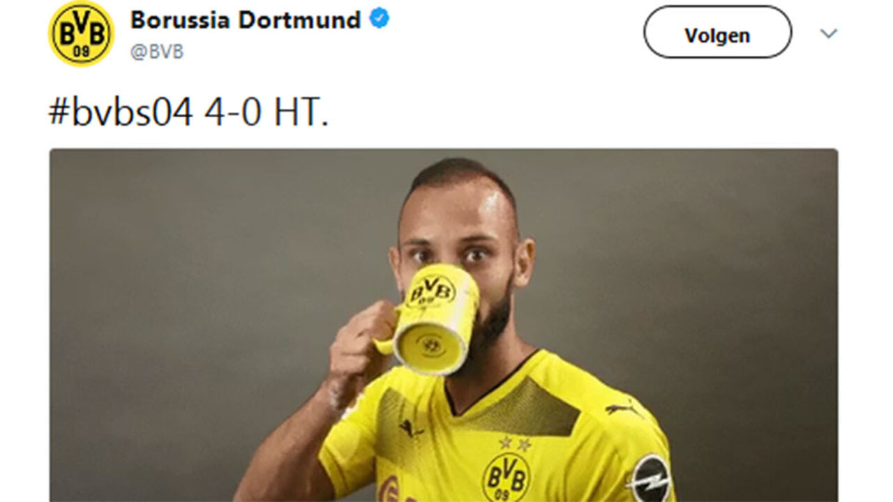 Wie laatst lacht, best lacht (weten ze nu ook bij Dortmund) | sporza