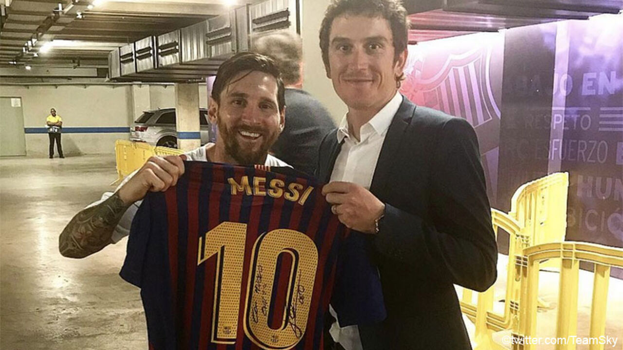 "Wat een dag voor Messi: hattrick in CL en ontmoeting met Thomas" | sporza