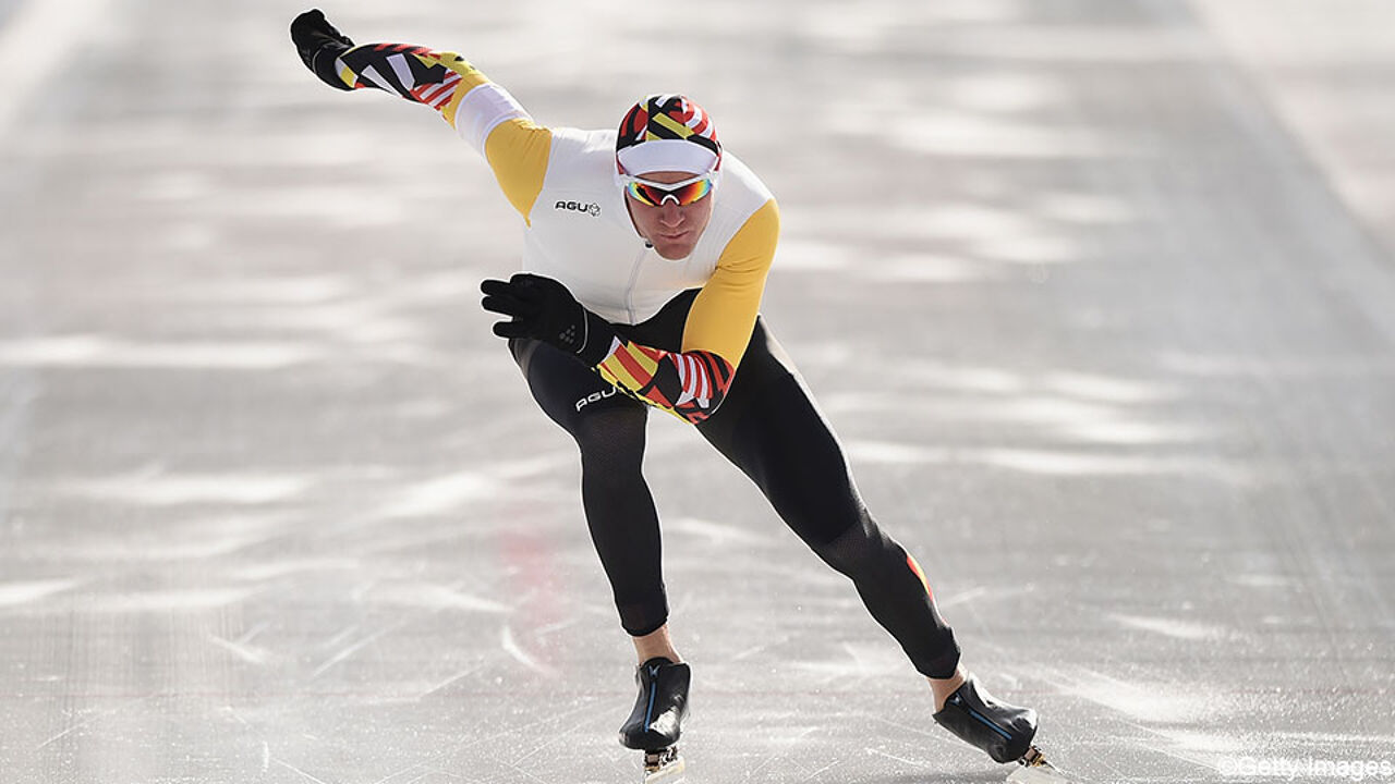 Belg Vosté schaatst bij de elite: 