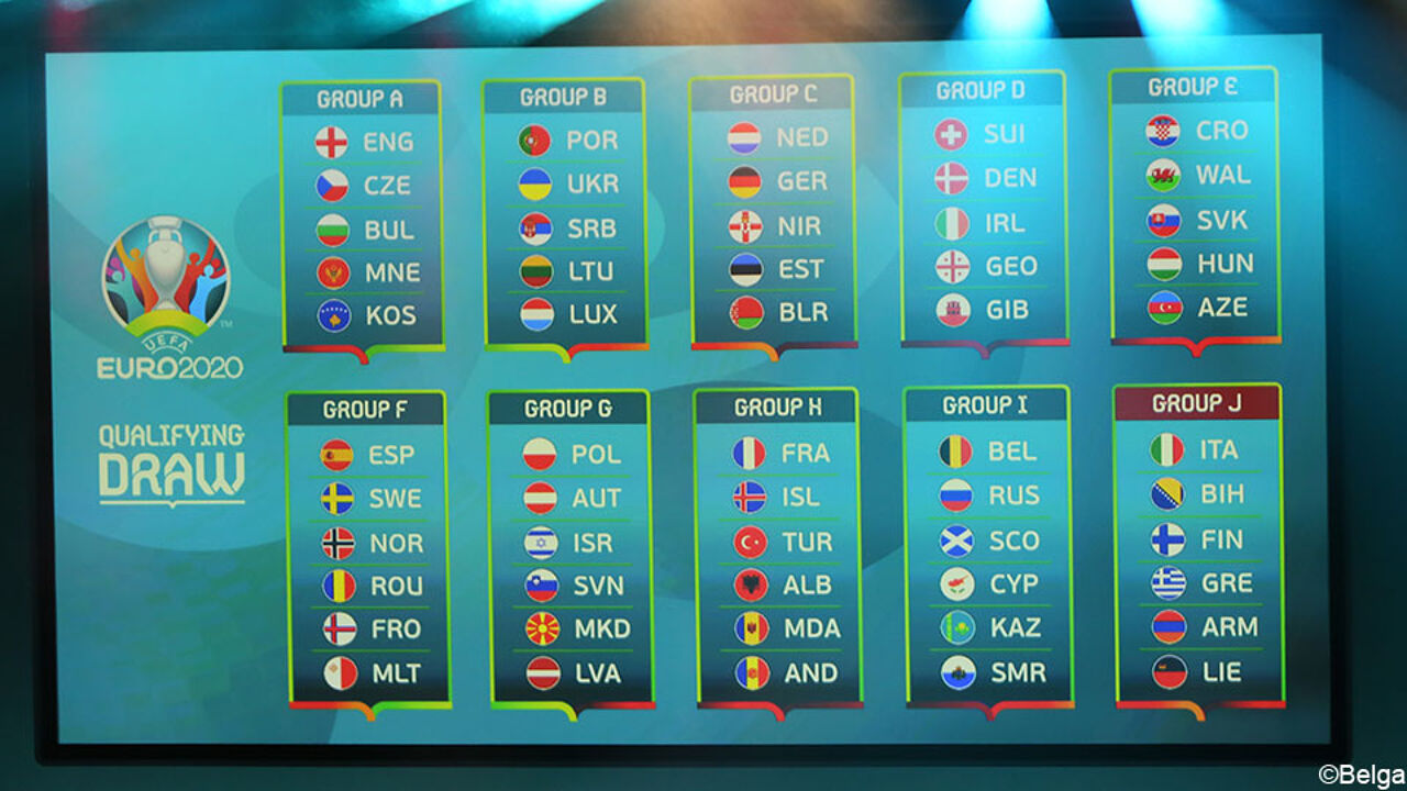 Programma Rode Duivels Rode Duivels openen tegen Rusland en eindigen tegen Cyprus | sporza