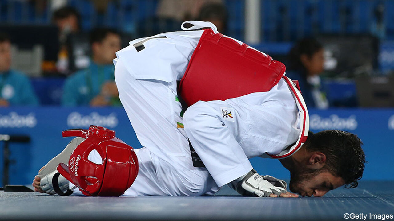 Jaouad Achab Is Al Zeker Van Olympisch Ticket In Taekwondo | Sporza