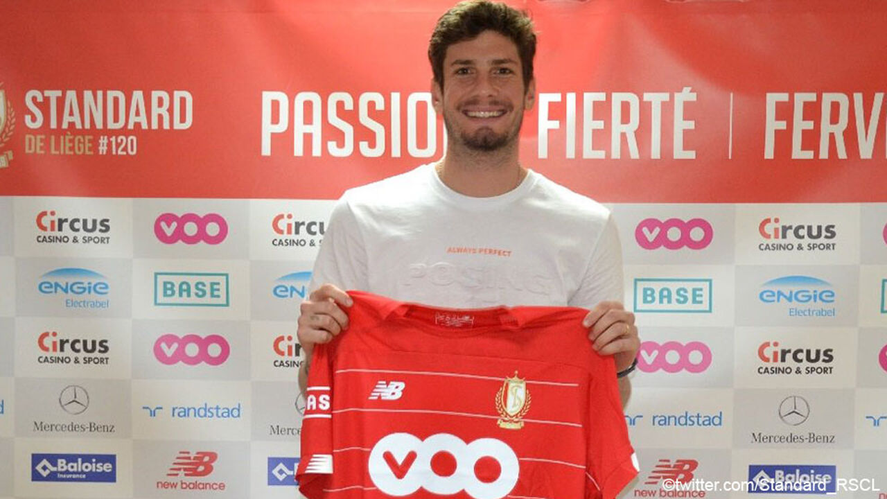 Felipe Avenatti ruilt Bologna (en Kortrijk) voor Standard sporza