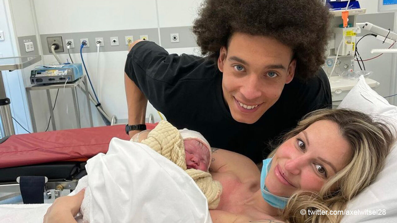 welkom-kleine-prins-axel-witsel-en-vrouw-rafaella-verwelkomen