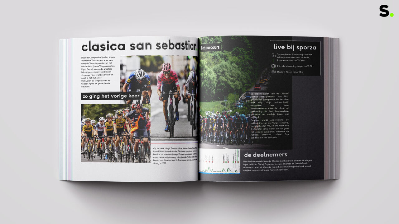 Gids voor de Clasica San Sebastian parcours, deelnemers en livestream
