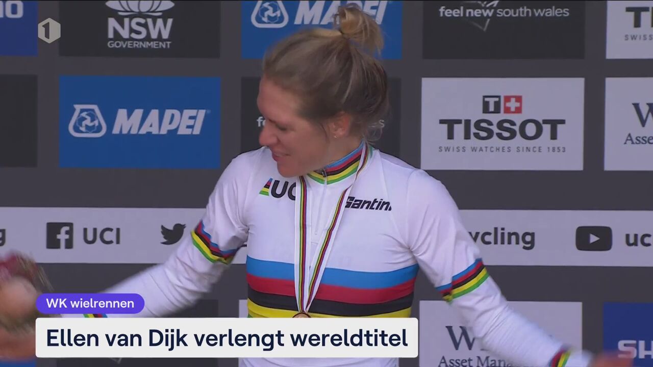 Ellen Van Dijk Verlengt Wereldtitel In Het Tijdrijden | Sporza