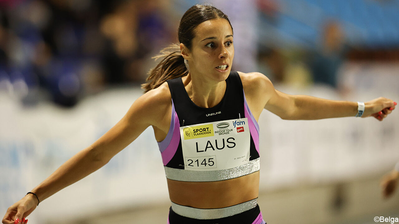 Camille Laus na experiment op 800 meter "Tevreden, maar ik blijf een