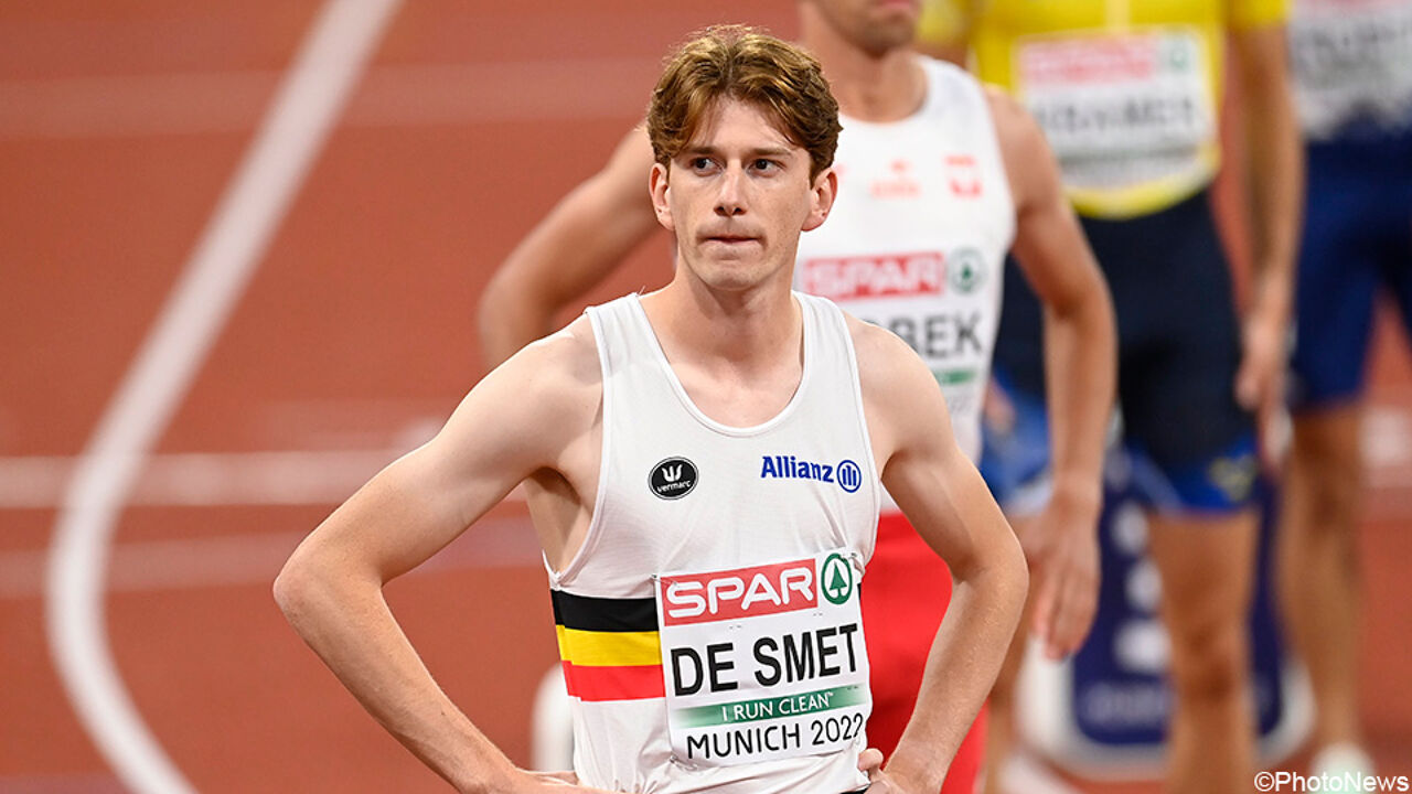 Tibo De Smet loopt olympische limiet op de 800 meter in Ninove sporza