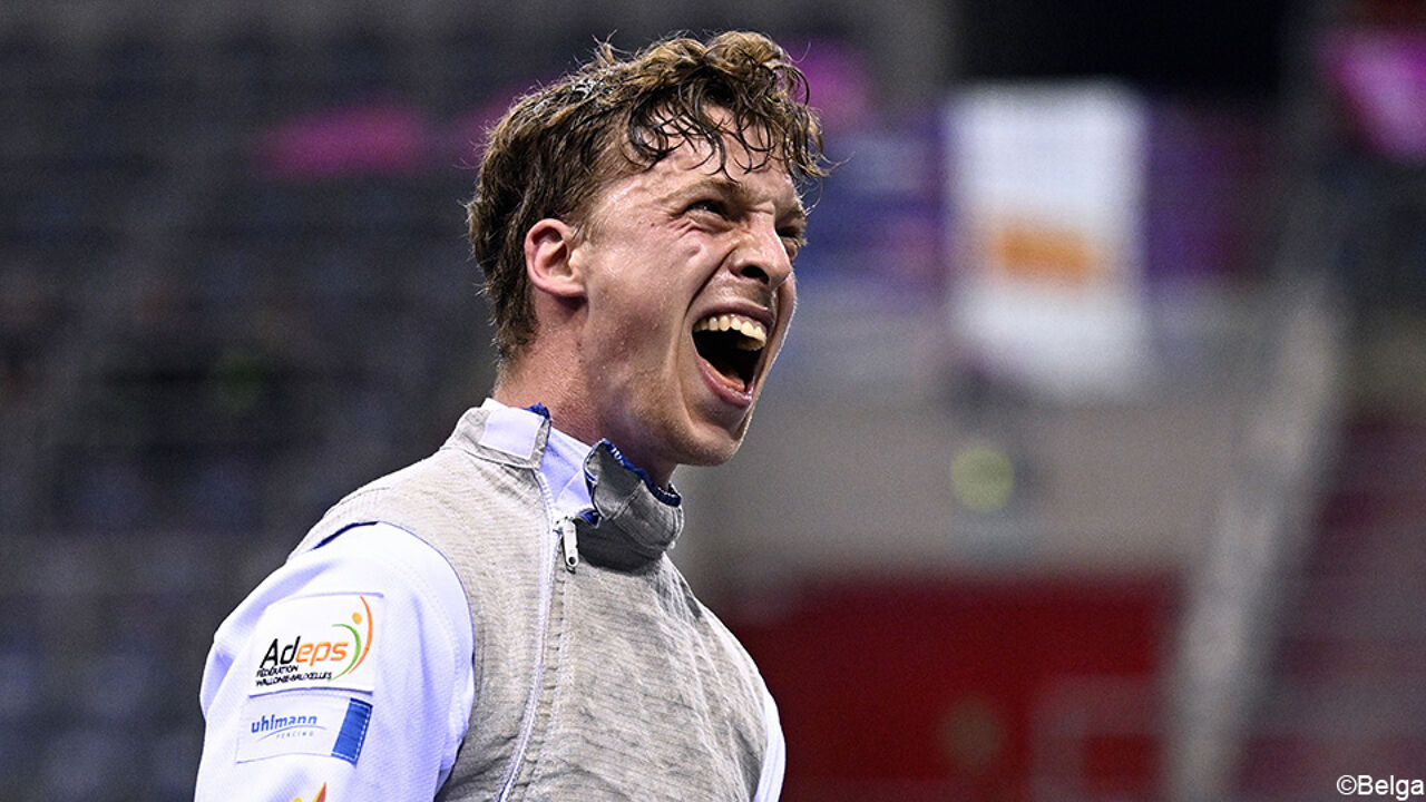 Floretschermer Stef Van Campenhout voor nieuwe bronzen medaille