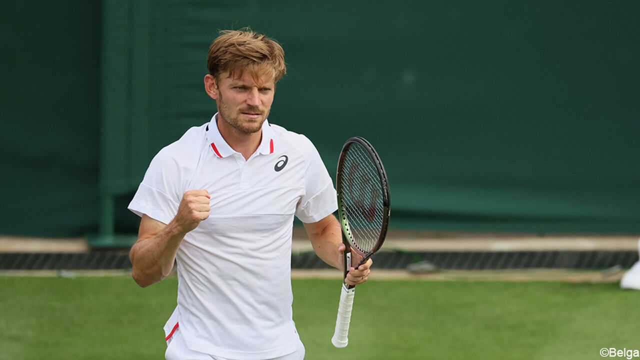 David Goffin maakt triomfantelijke rentree op Wimbledon na blessureleed: 'De liefde voor tennis is onwrikbaar'