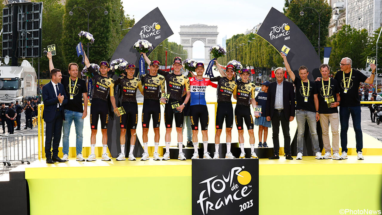 Maillot Jumbo Visma 2023 – Points Classification 4 Jours Dunkerque – Porté Par Kooij