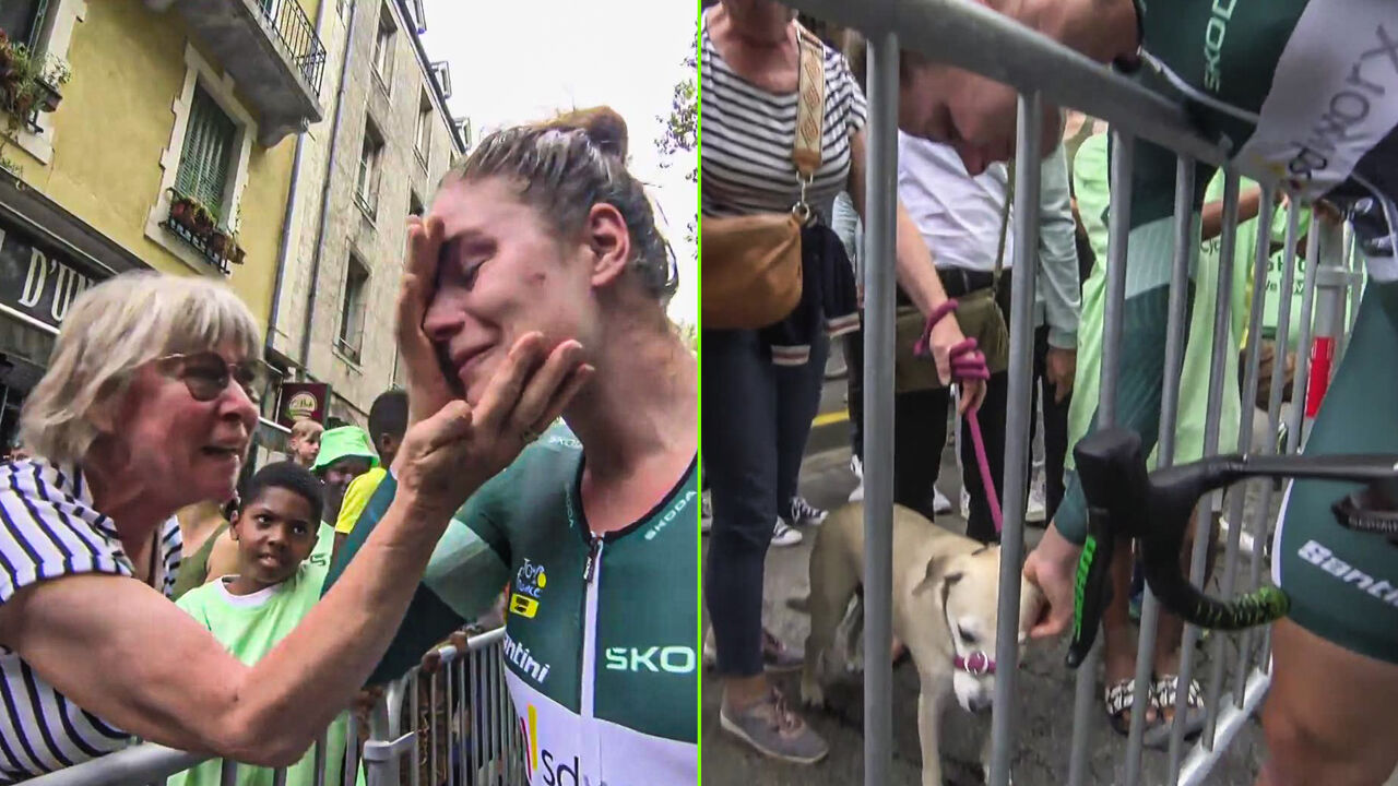 BEKIJK: Emotionele Lotte Kopecky Laat Tranen De Vrije Loop Bij Haar ...