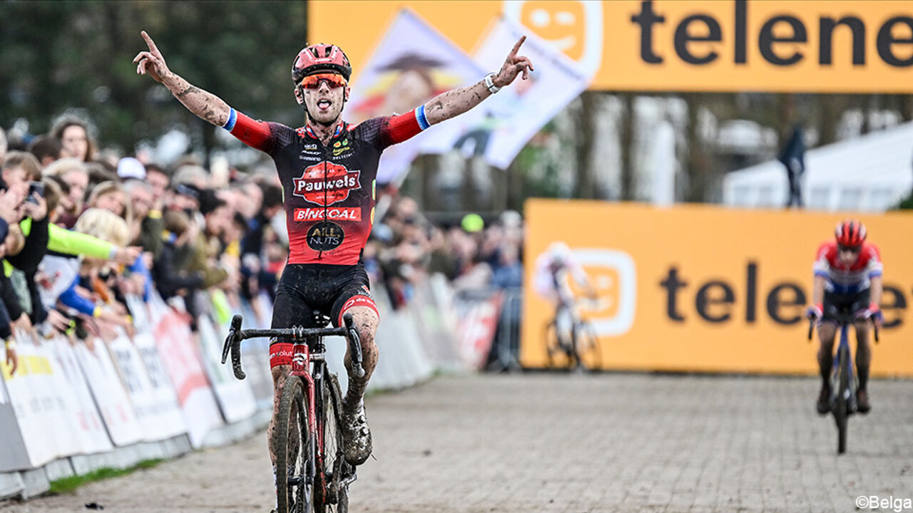 Eli Iserbyt blijft koelbloedig en wint weer in Ruddervoorde na