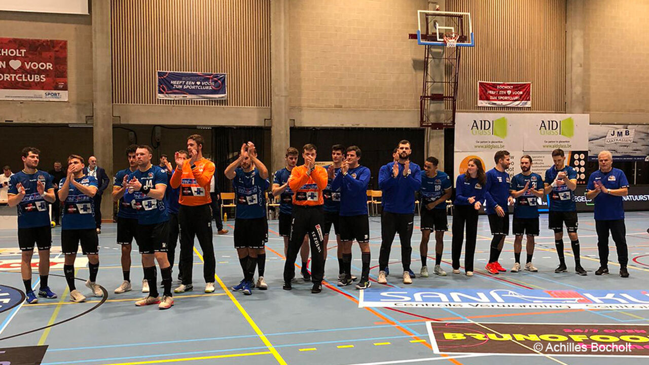 BENE League handbal Achilles Bocholt gaat aan de leiding sporza