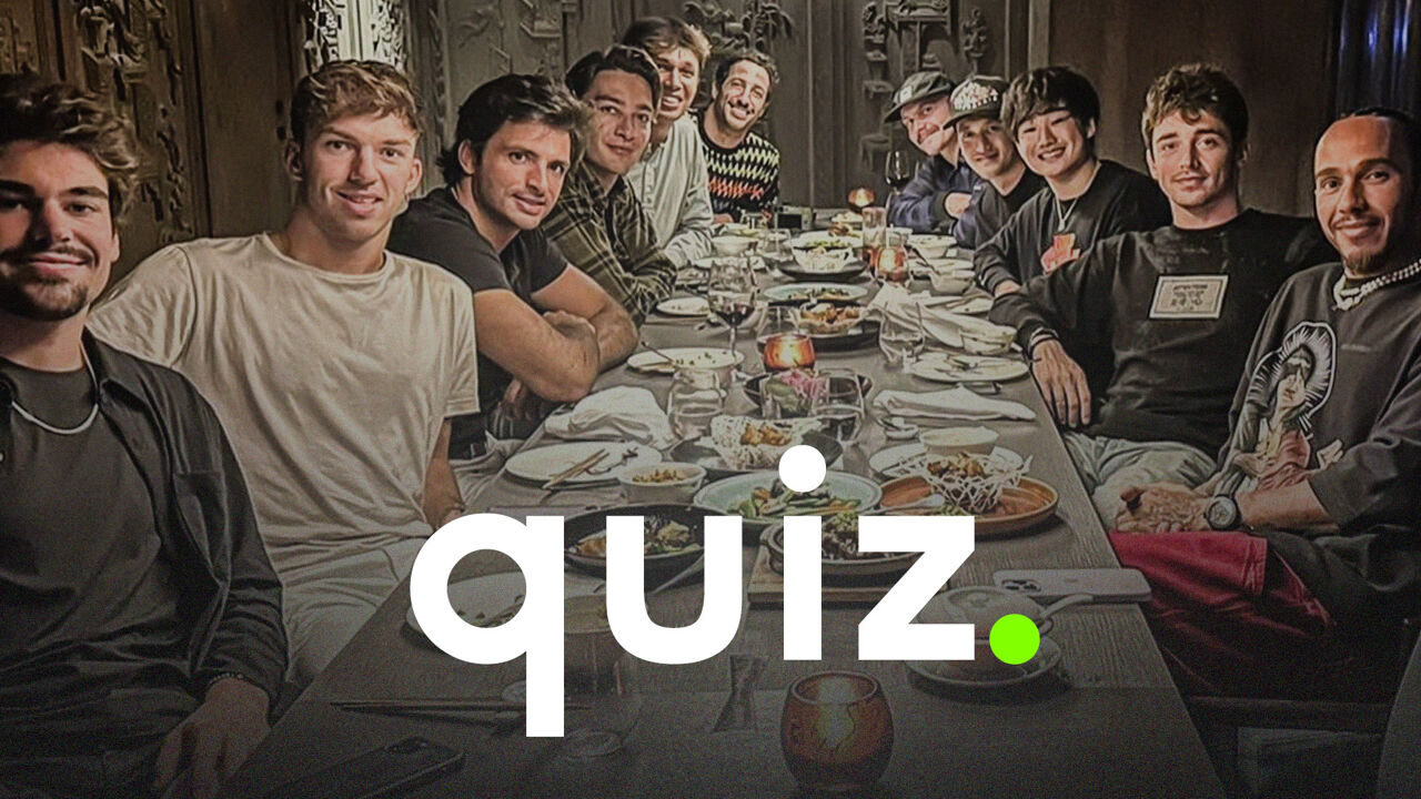 Quiz Aan Tafel Wie Zijn Deze Formule Rijders Op Restaurant Sporza