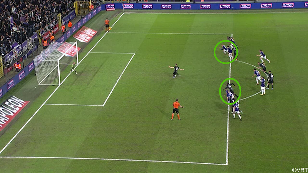The referees' management confirms: The penalty kick taken by Genk against Anderlecht should have been retaken