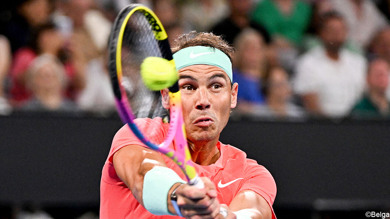 Rafael Nadal hands over the calling card upon his return: “An emotional day”