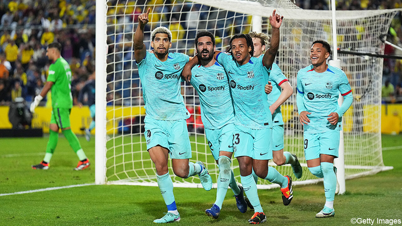 Il Barcellona approfitta appieno del Las Palmas dopo un rigore nel finale