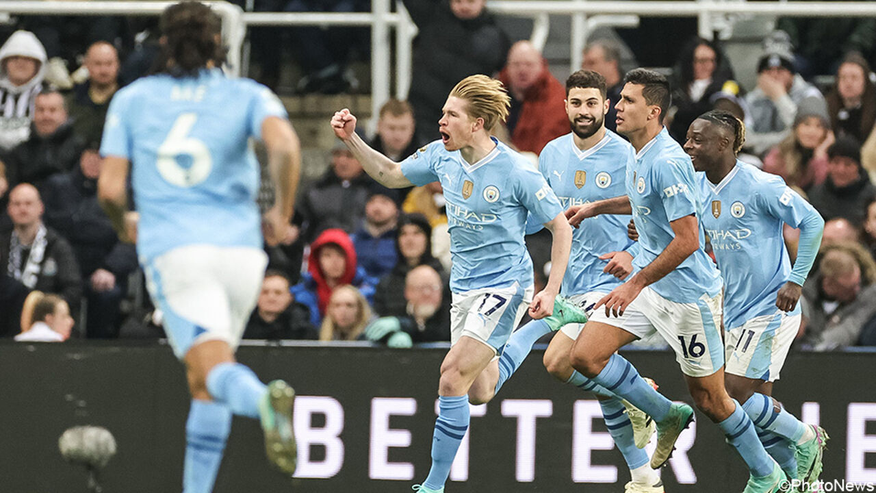Watch: Substitute Kevin De Bruyne pulls Manchester City out of the Newcastle quagmire with a goal and an assist