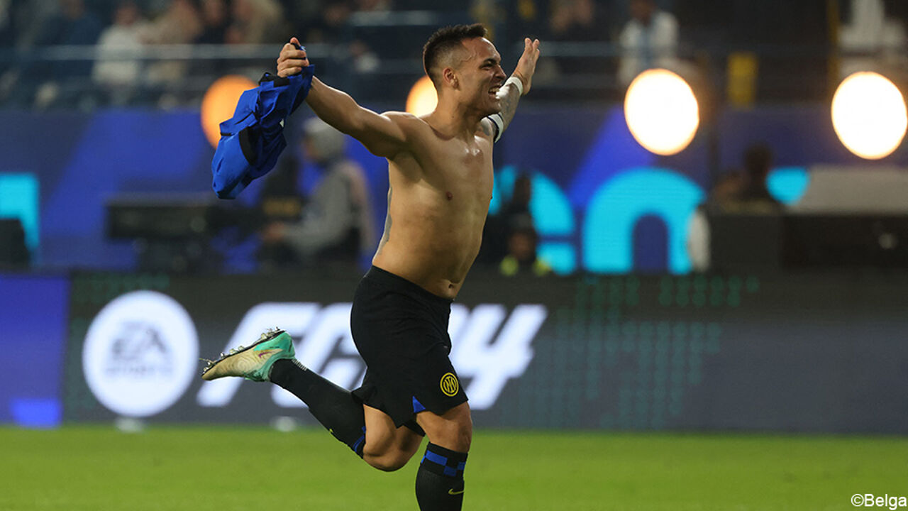 Watch: Lautaro Martinez gives Inter the Super Cup in the last minutes against Napoli