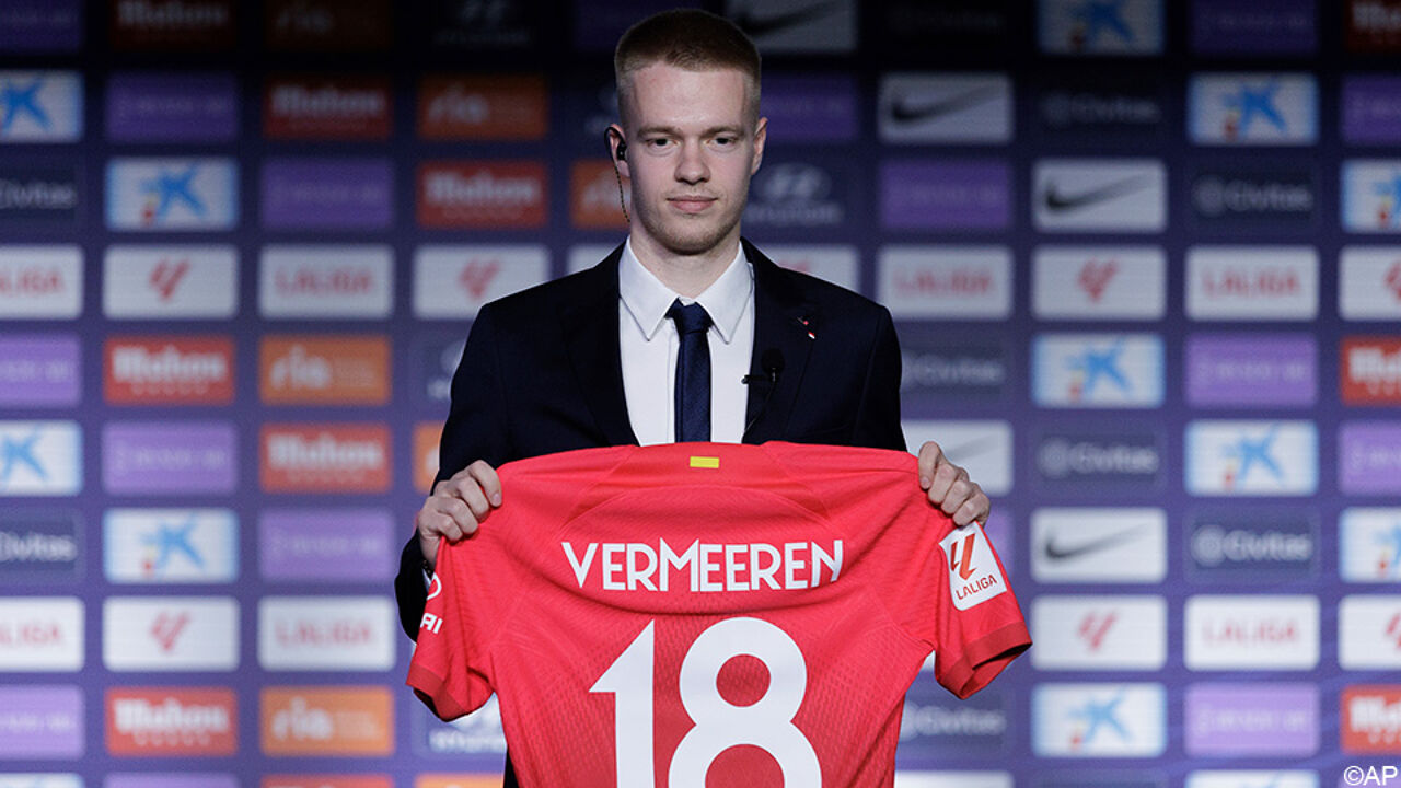 VIDEO Arthur Vermeeren bij Atletico Madrid