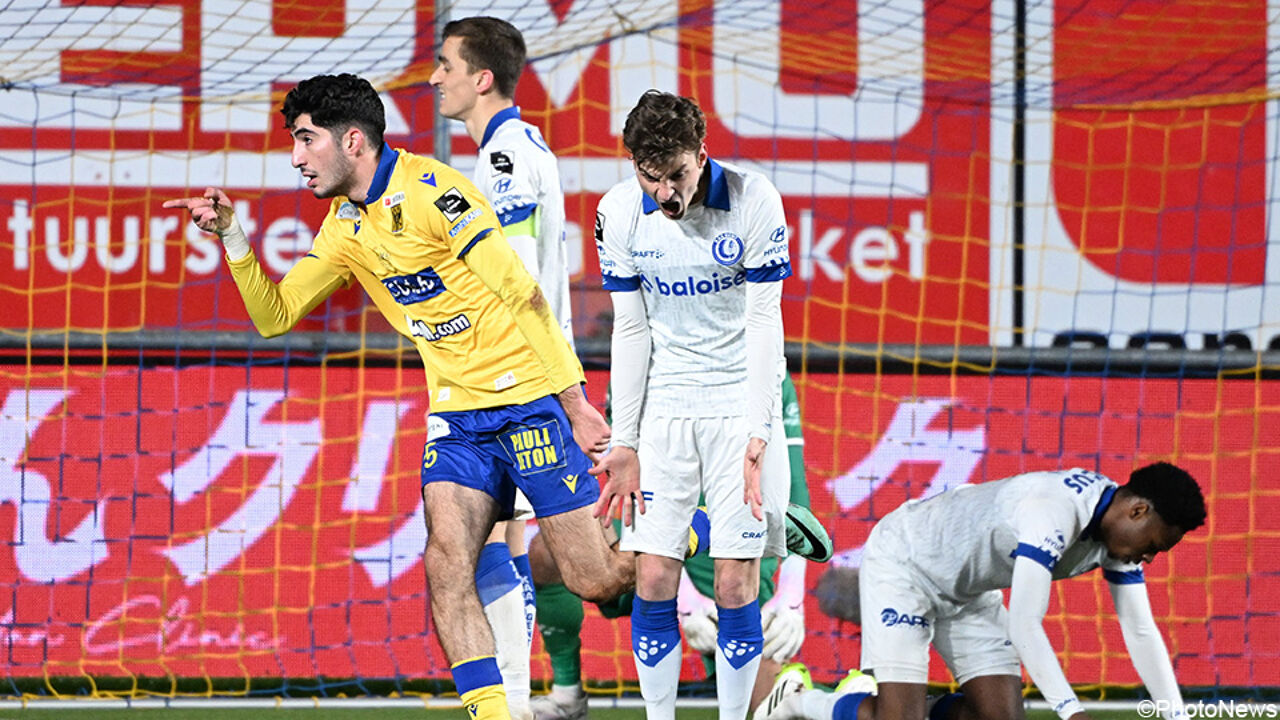 Ten-man Ghent remains lost and also loses to STVV after the disaster scenario