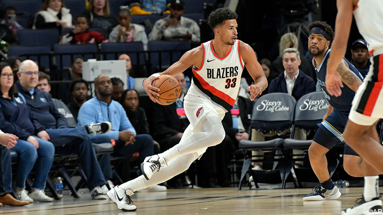 Toumani Camara en de Blazers maken tegen Memphis een einde aan reeks ...