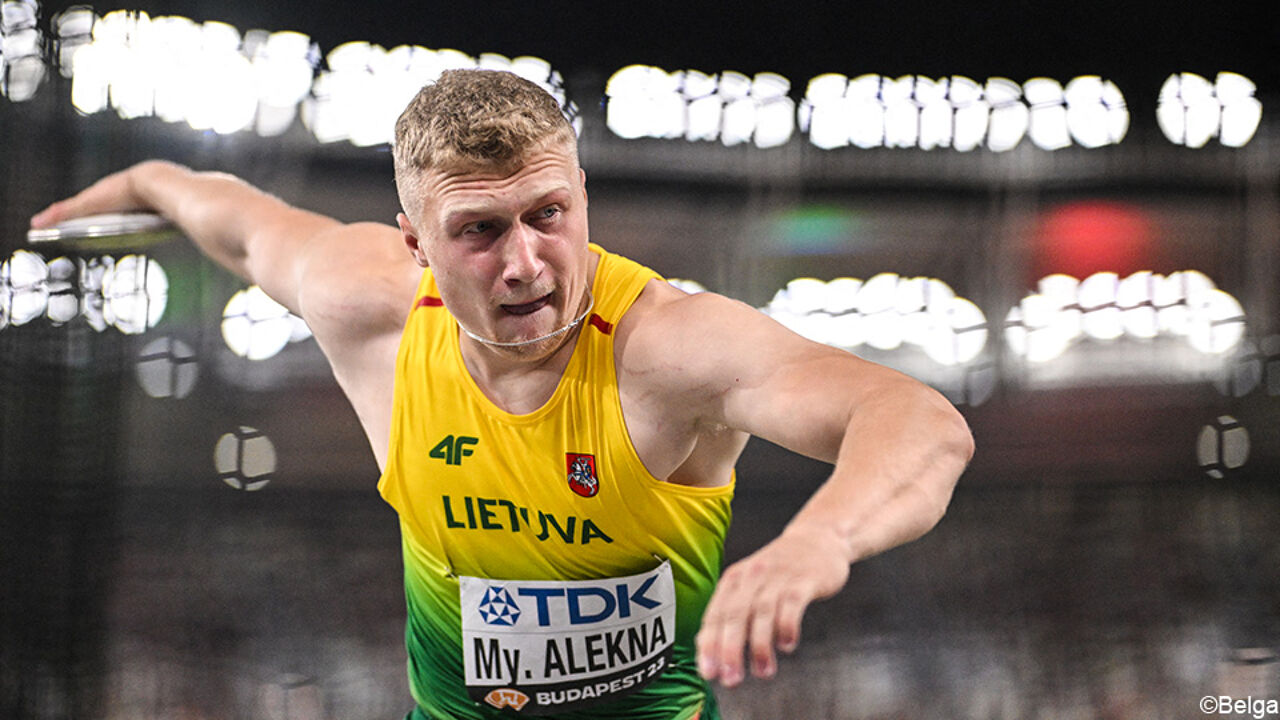 Young Lithuanian Mykolas Alekna Breaks 38YearOld Discus Throw World