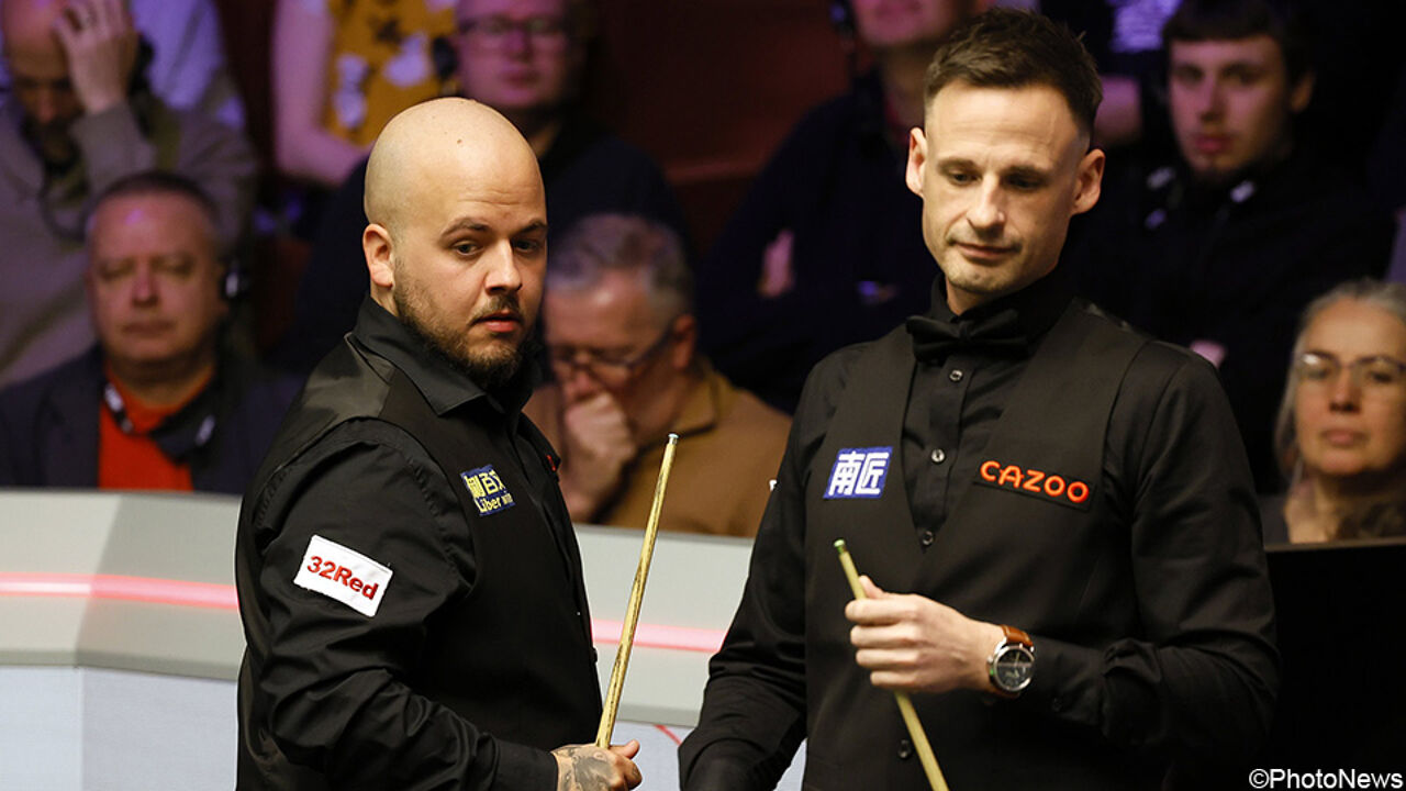 LIVE: Defending champion Luca Brecel wins straight frames again, sneaks away from Gilbert in first round of World Championship