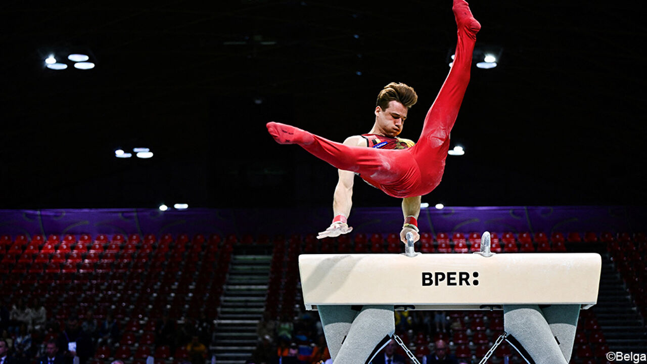 Luka Van den Keybus zet punt achter turncarrière: 