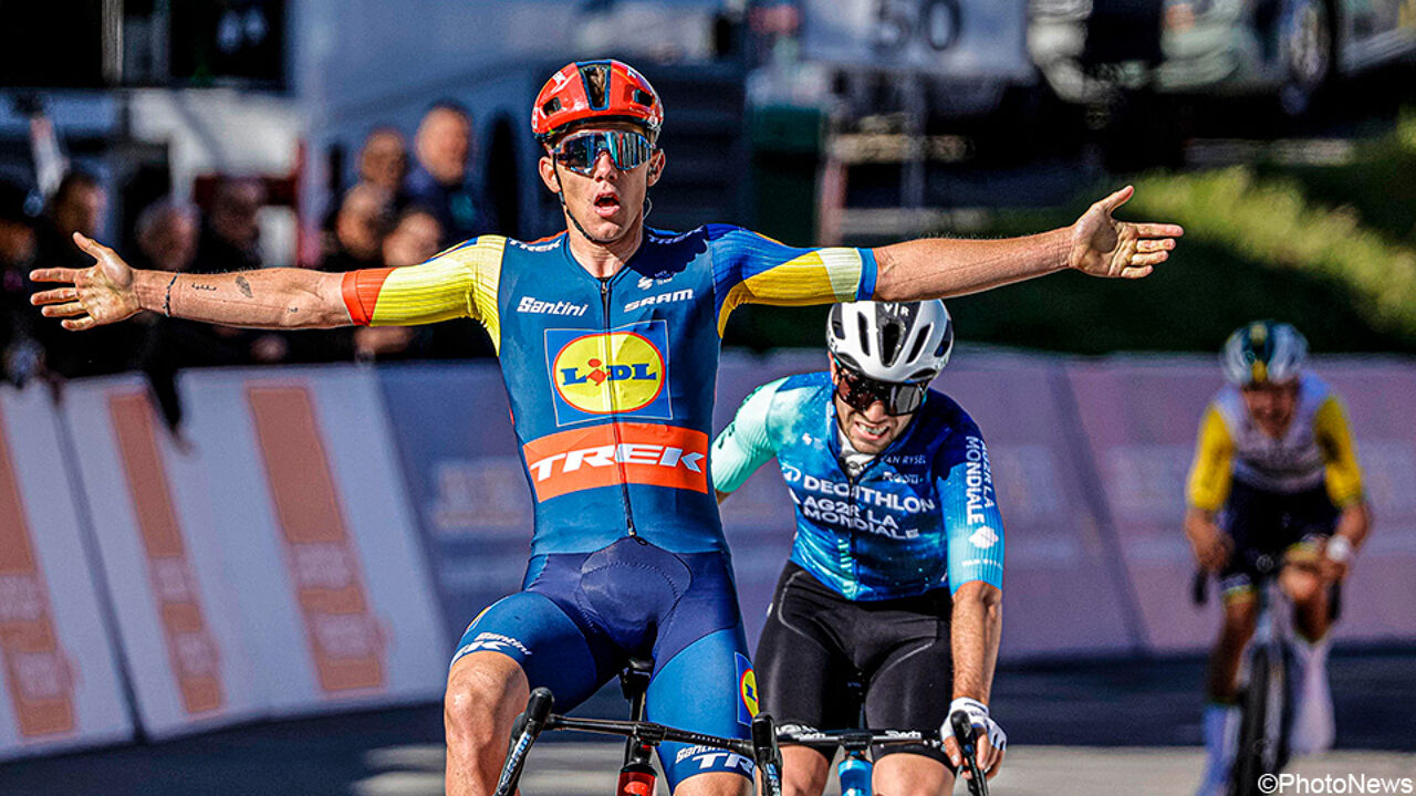 Первая победа в WorldTour и майка лидера: Тибау Нис воплощает мечту в реальность на Тур де Романди