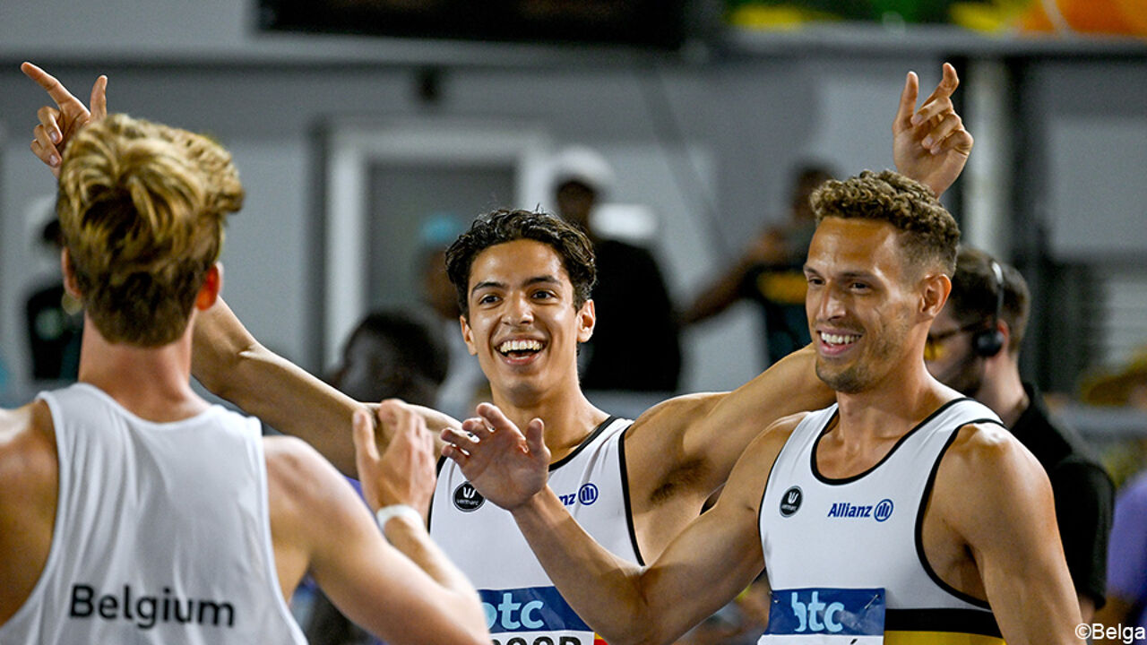 LIVESTREAM European Athletics Championships Can the Belgian relay