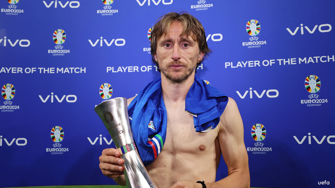 A “heartbreaking” photo of “Man of the Match” Luka Modric is going viral