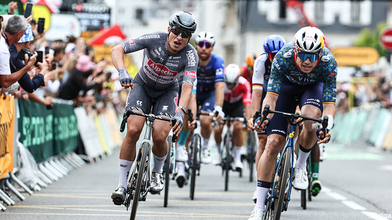 - Philipsen klopt Van Aert en sprint zo naar 2e ritzege | sporza