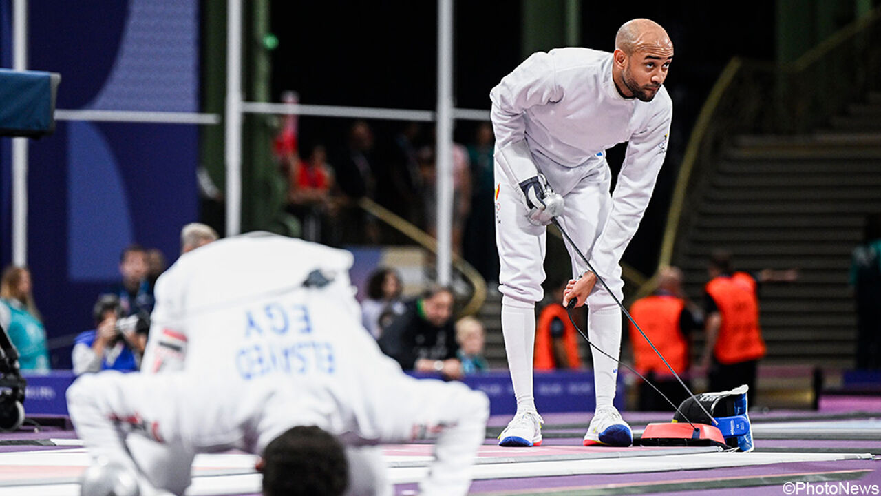 Wat een domper: schermer Neisser Loyola sneuvelt in kwartfinale na golden score - 