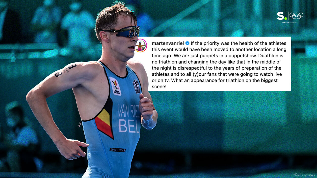 “Disrespectful! We aren’t puppets in a puppet present”: Marten Van Riel lashes out after the canceled triathlon – sporza.be