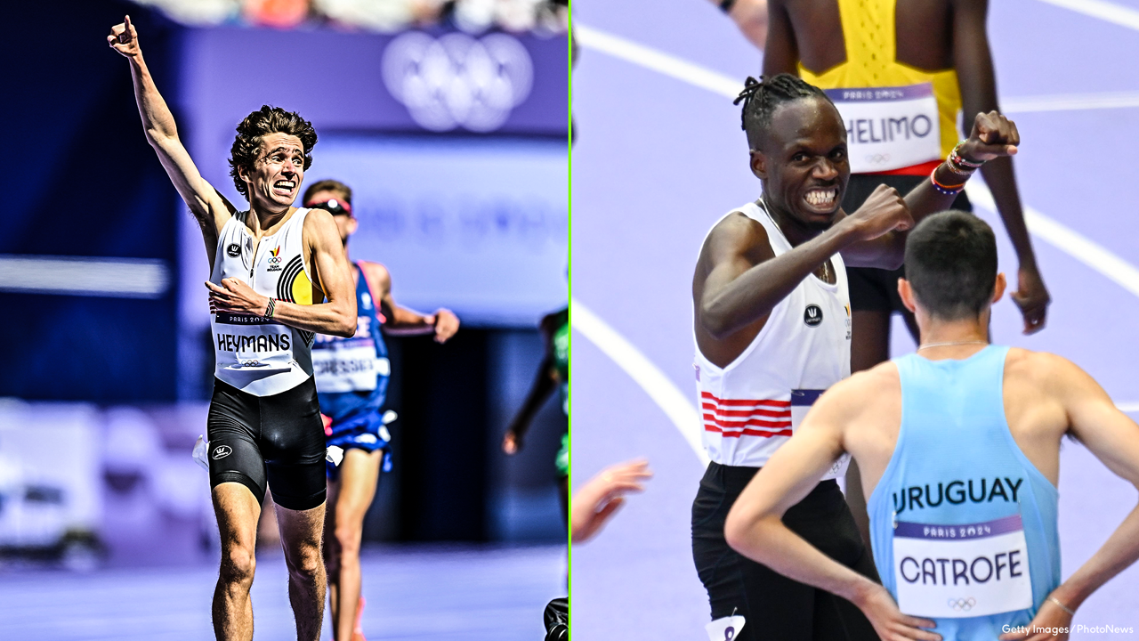 Belgian brilliance: Heymans and Kimele finish last in 5000m, Christian dominates 800m