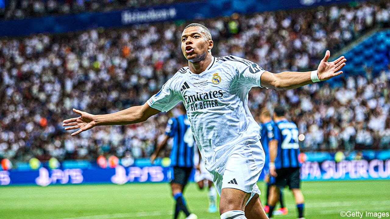 Era scritto nelle Stelle: Kylian Mbappe aiuta il Real Madrid a vincere la Supercoppa Europea al suo esordio