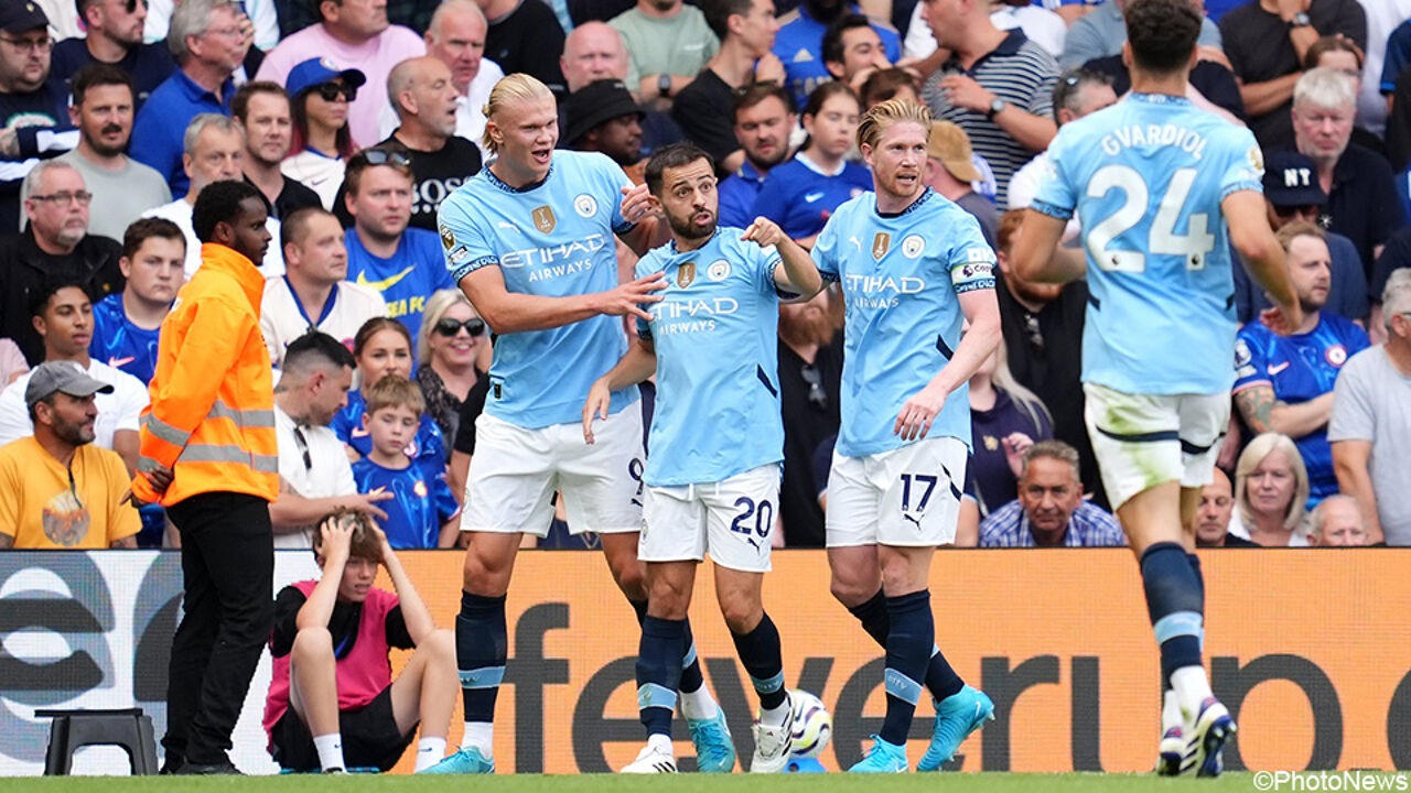 Haaland’s jubilee shows Man City the way against lowly Chelsea in season opener