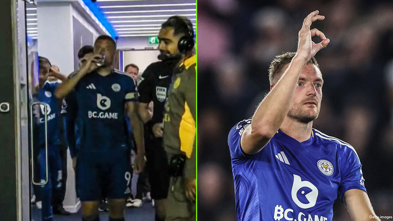 Drinks a can of Red Bull, scores a goal, laughs at empty trophy cabinet – Tottenham: Jamie Vardy is back