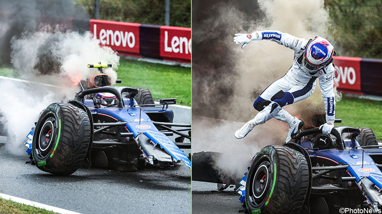 Video – ‘Get out! Your car is on fire’: Formula 1 shaken by Logan Sargeant’s nasty crash