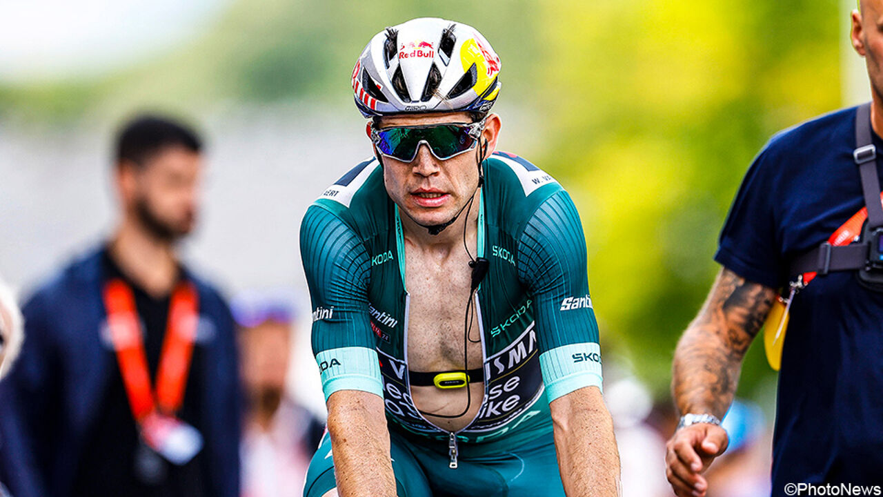 Einde seizoen voor Wout van Aert na val in de Vuelta: "Hij heeft tijd