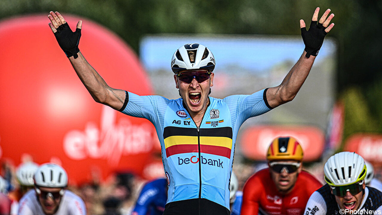 Successo belga nello sprint a Limburgo: Tim Merlier vince il titolo europeo, Jasper Philipsen conquista il quarto posto