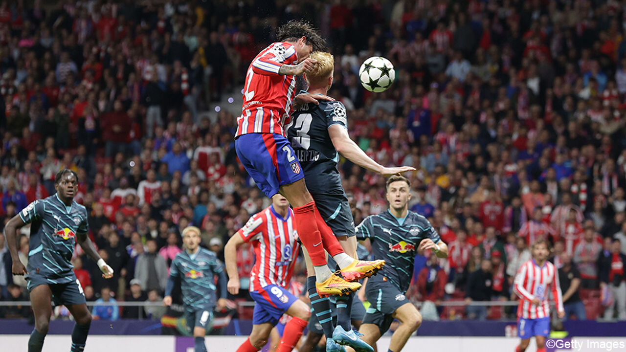 Het venijn zit in de staart voor Leipzig: Gimenez schenkt Atletico op de valreep de volle buit