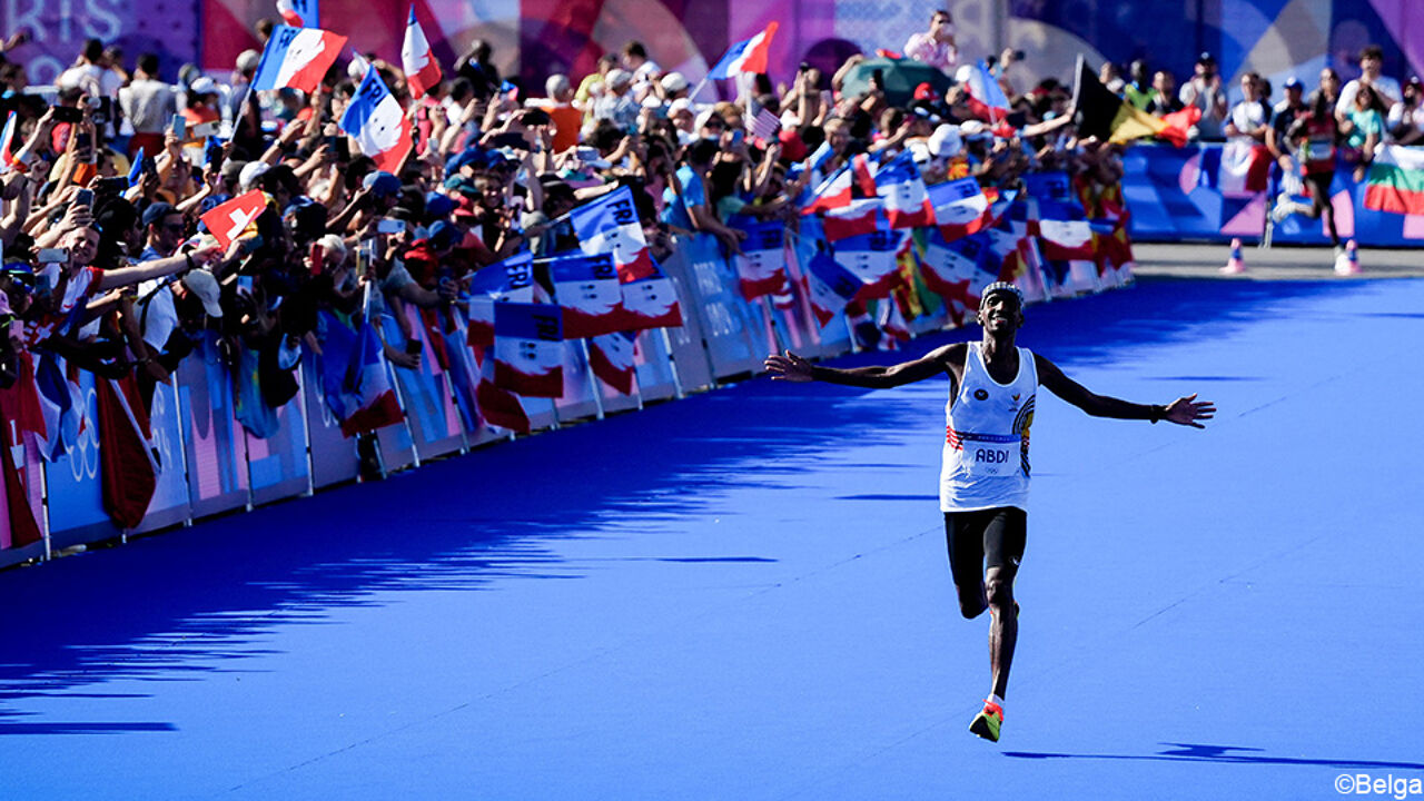 Dankzij zijn zilveren marathon in Parijs: Bashir Abdi wint het Vlaams Sportjuweel