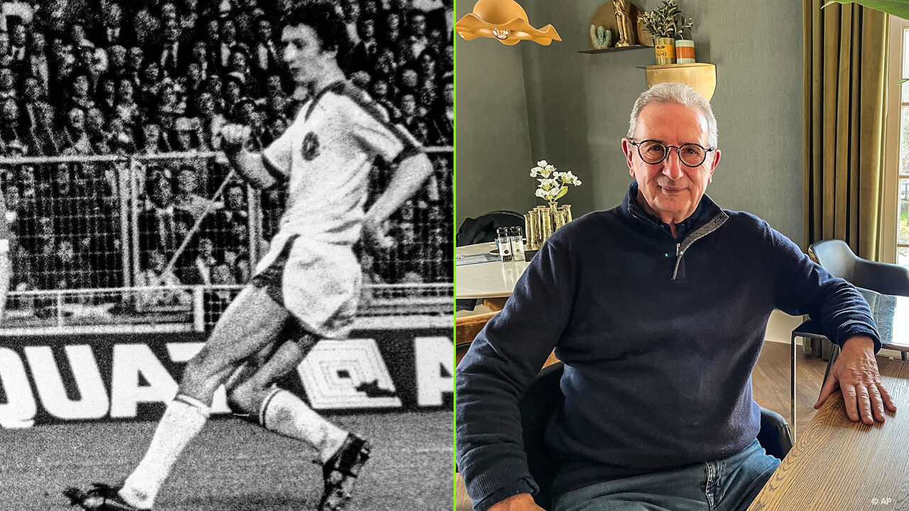 Football Georges Leekens Of Club Brugge In Action 1978 OLD PHOTO