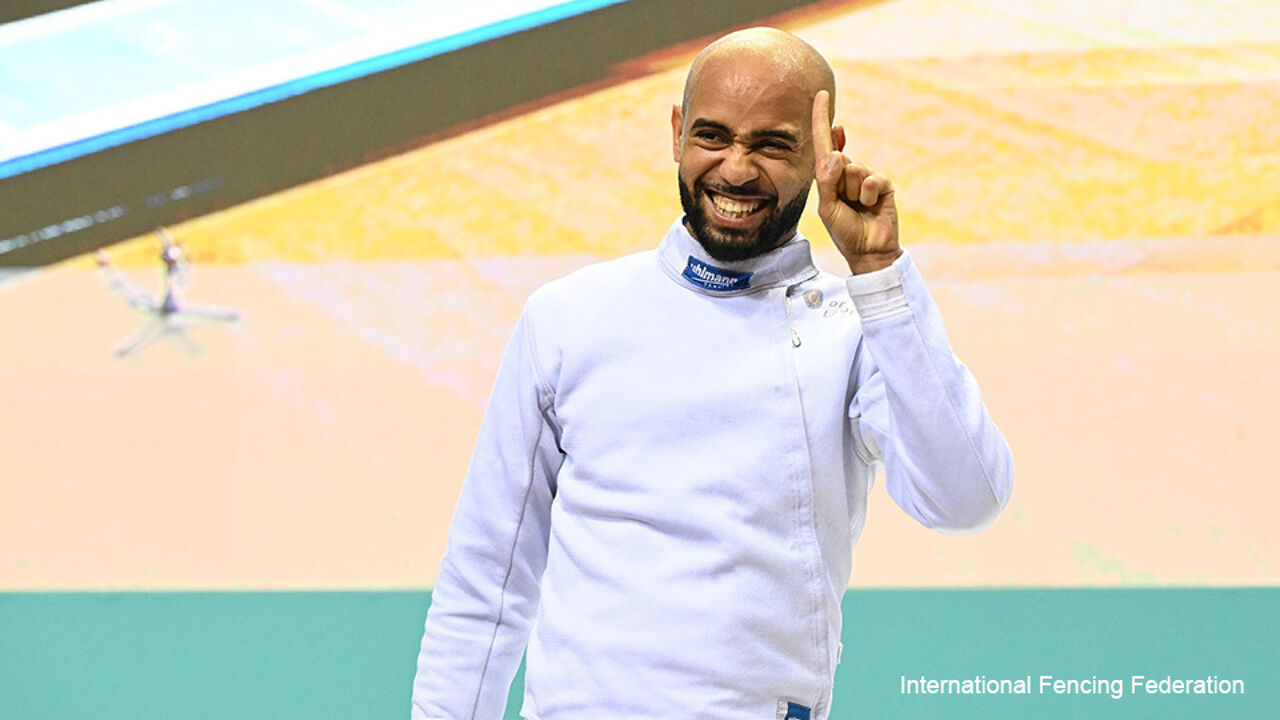 Primeur voor Neisser Loyola: Belgische schermer wint in Doha voor het eerst een Grand Prix