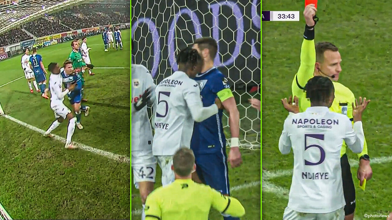 Anderlecht Shock: 120 Yellow Cards After Ndiaye Exclusion