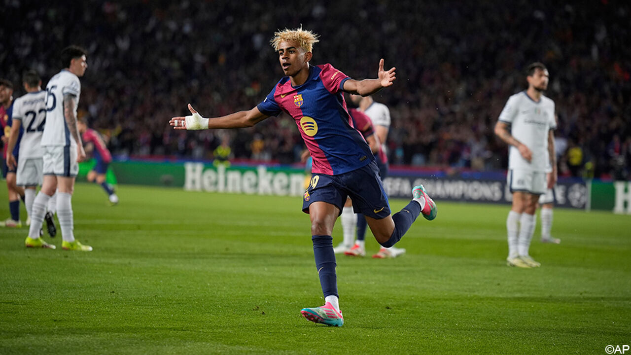 LIVE: Spektakel én wondermooie goals in Barcelona-Inter, Yamal en Torres zetten het nog voor de rust