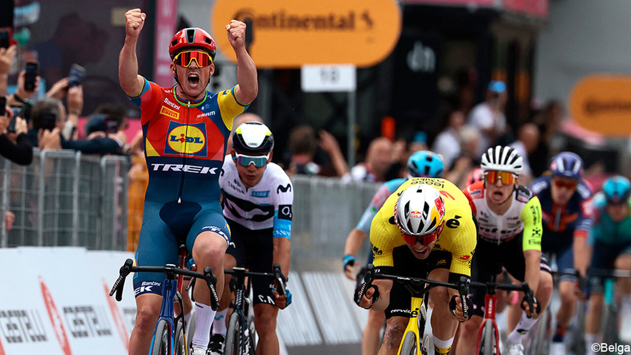 LIVE Giro: Vijf aanvallers zetten de eerste vlucht op poten, Sylvain Moniquet is de Belg vooraan