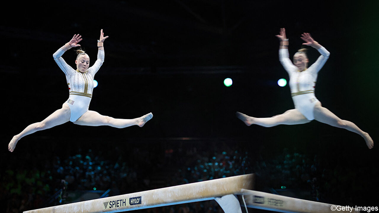 Jade Vansteenkiste scoort meer dan 50 punten, een val kost haar een nieuwe top 10-plaats op het EK